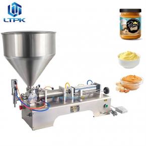 G1WG Pneumatic Viscous Paste Bottling Ketchup Honey Filling Machine for Sale Price - 副本